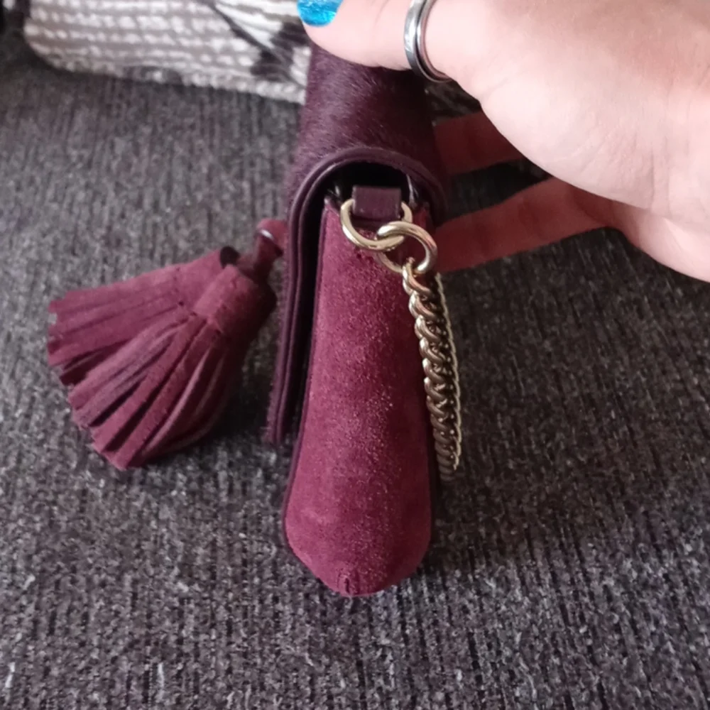 💞RARE Kate Spade💞 - Sequoia Avenue Greer Clutch (Leather, Suede, & Calf Hair)